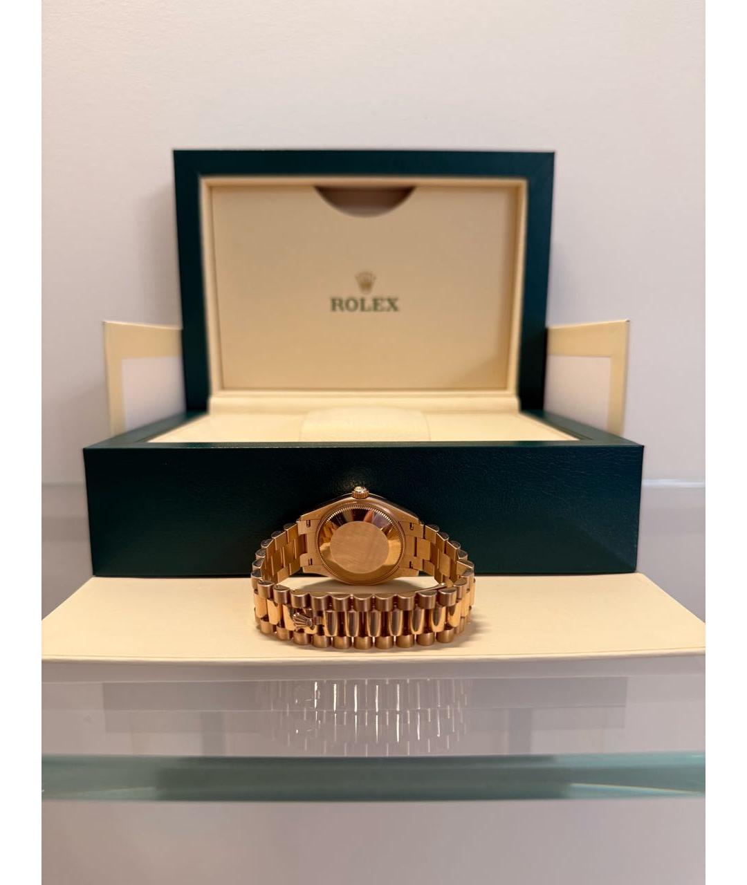 ROLEX Золотые часы из розового золота, фото 6