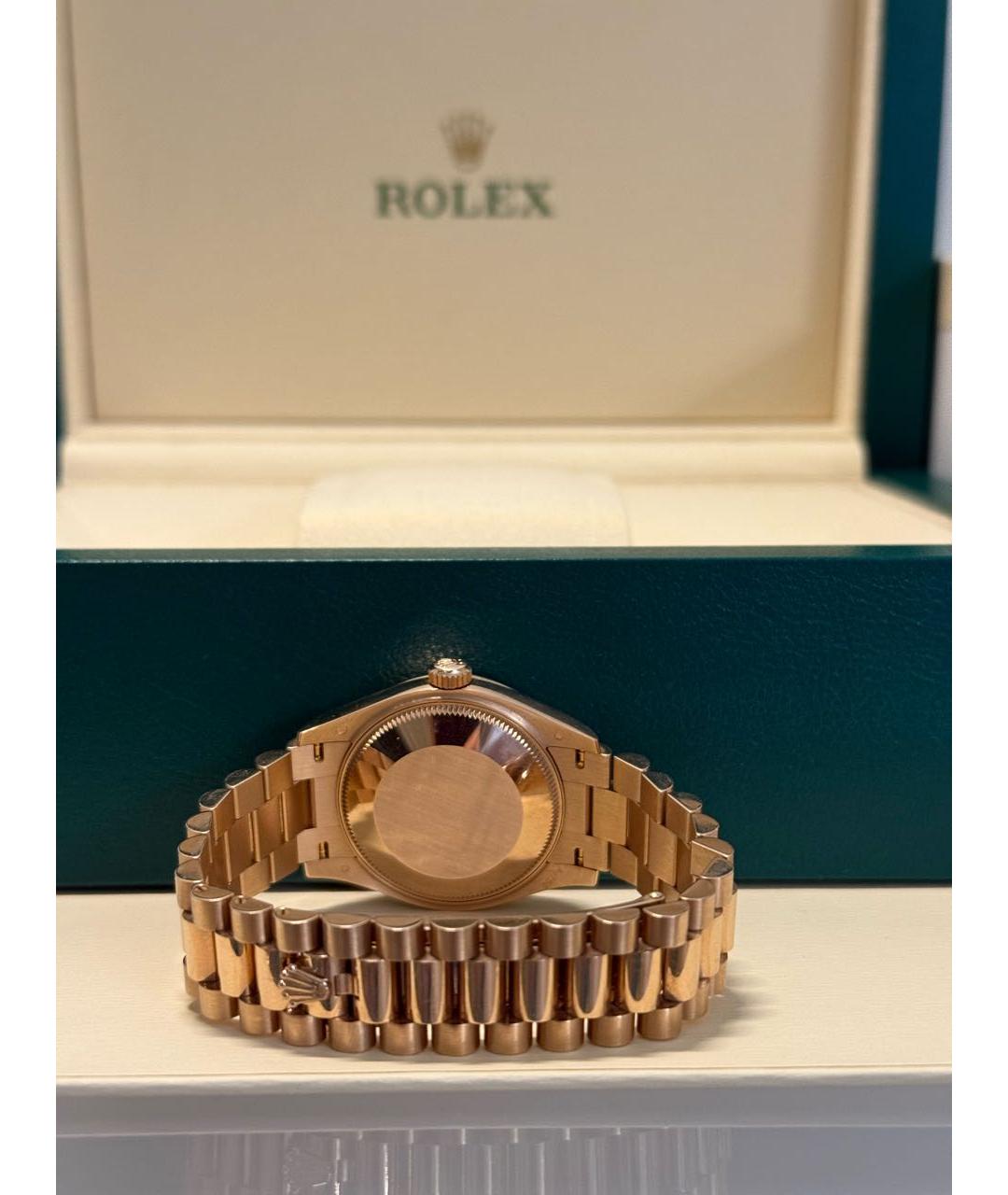 ROLEX Золотые часы из розового золота, фото 2