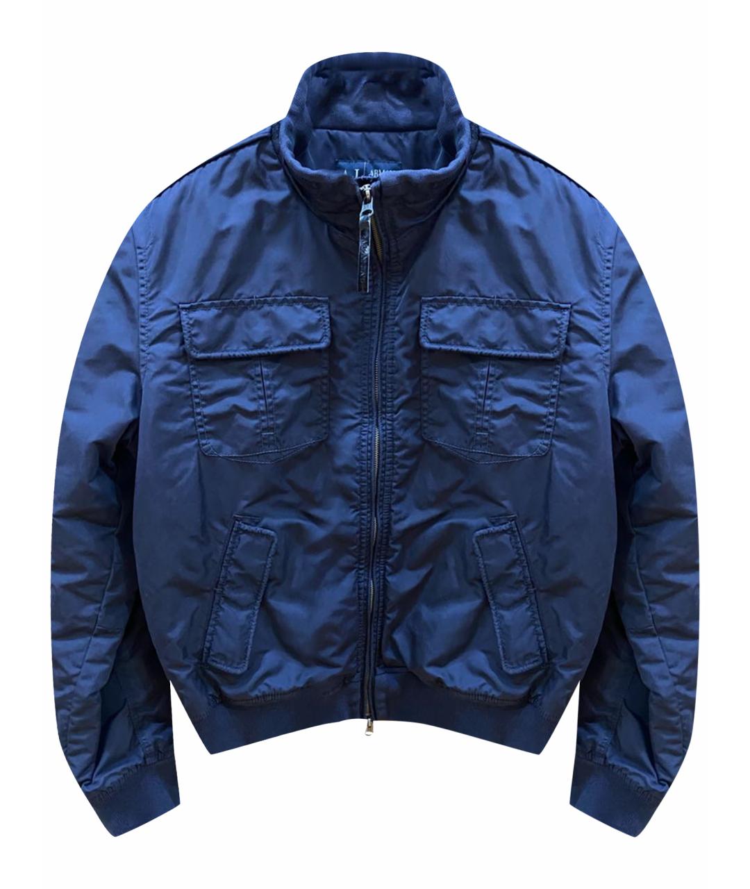 ARMANI JEANS Темно-синяя куртка, фото 1