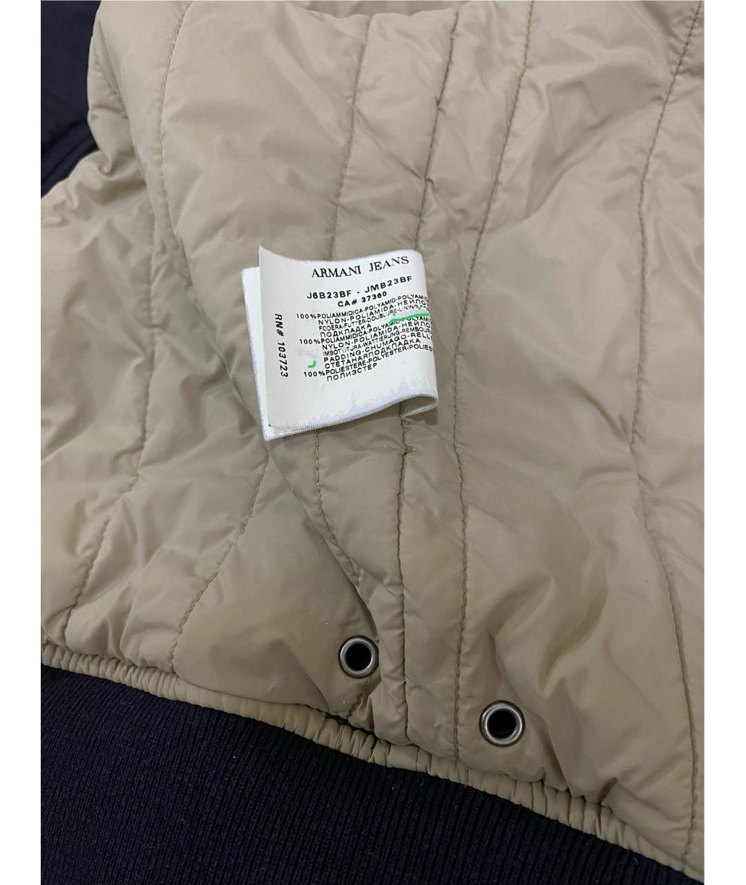 ARMANI JEANS Темно-синяя куртка, фото 5