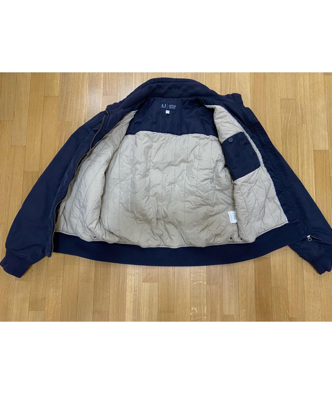 ARMANI JEANS Темно-синяя куртка, фото 4