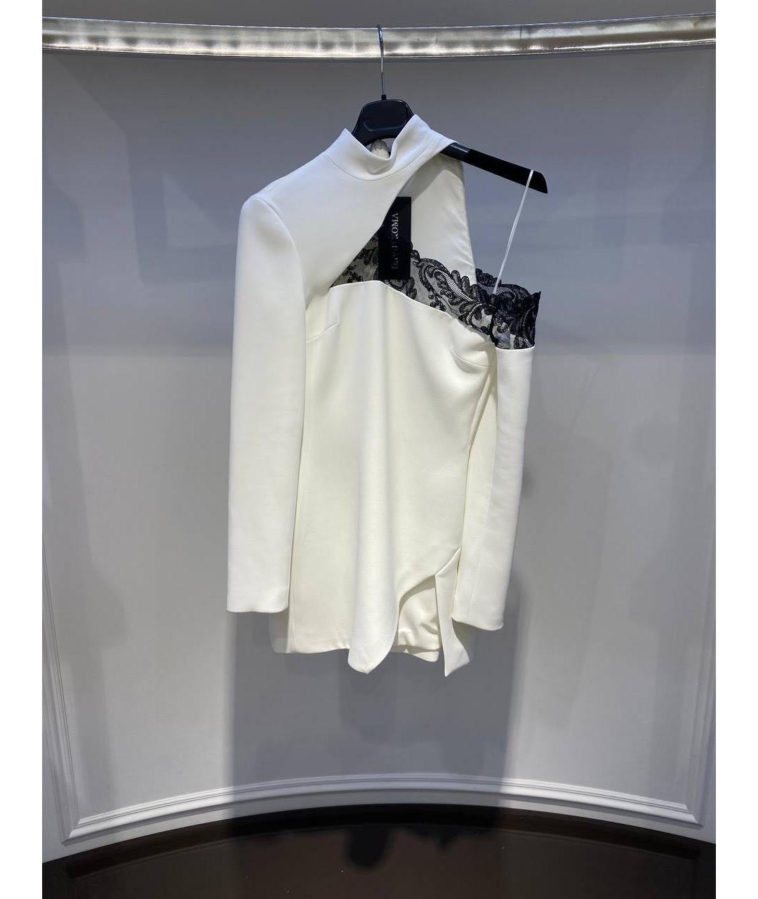 DAVID KOMA Белое вечернее платье, фото 2