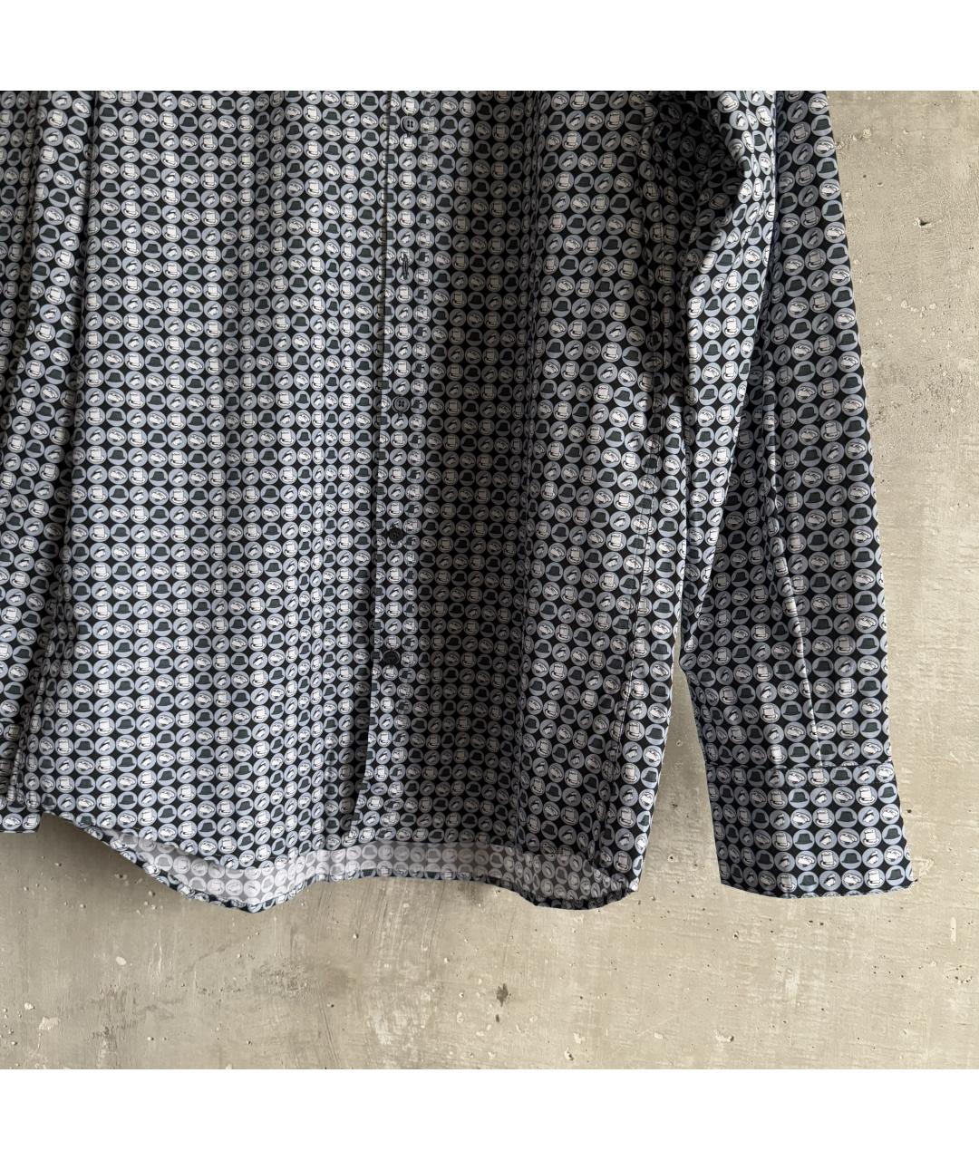 DOLCE&GABBANA Мульти хлопковая кэжуал рубашка, фото 7