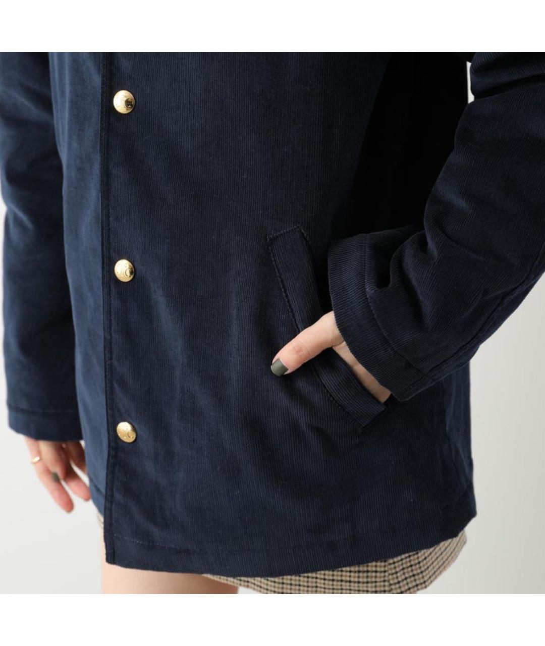 CELINE Темно-синяя хлопковая куртка, фото 7