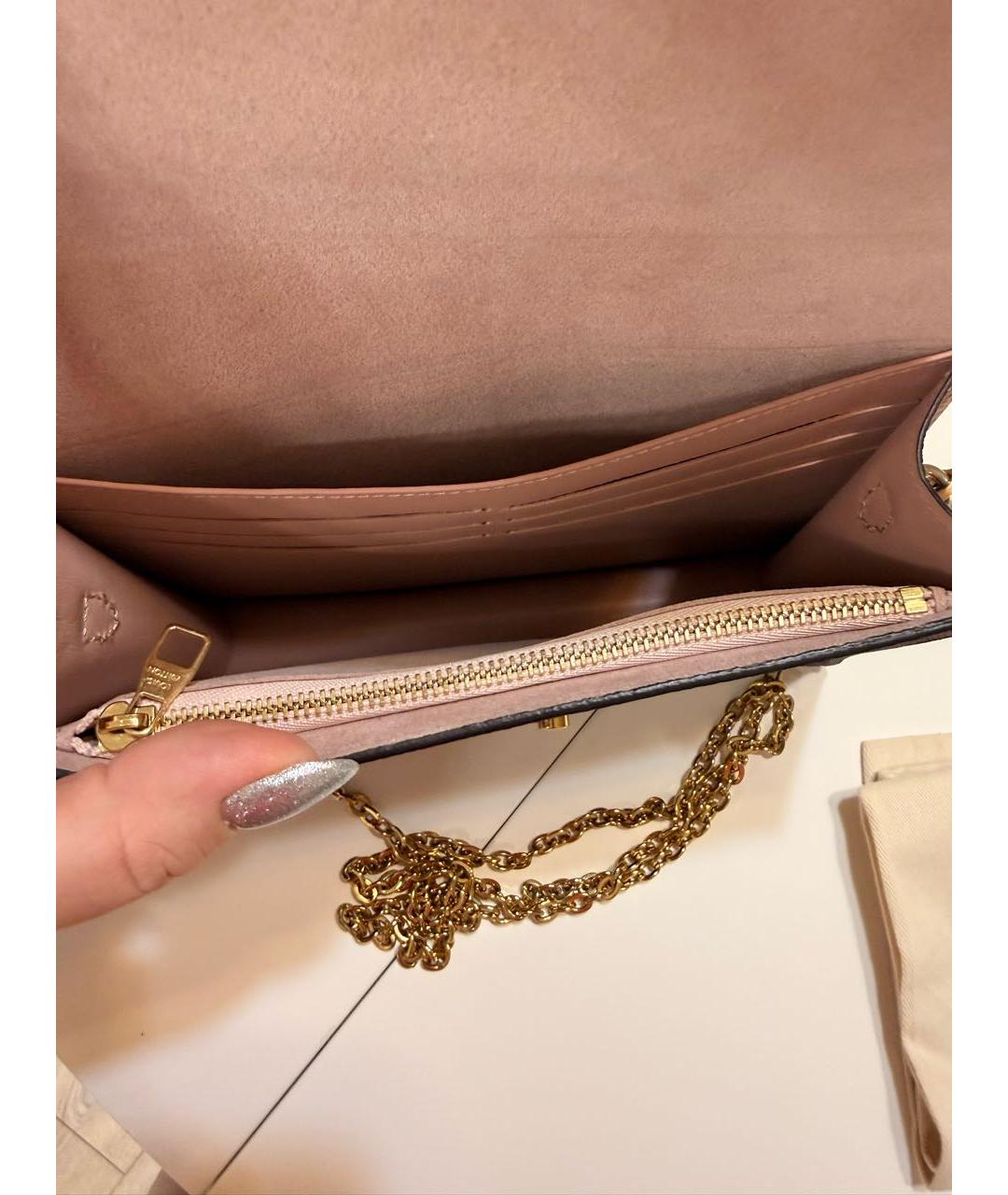 LOUIS VUITTON Коричневая сумка через плечо, фото 7