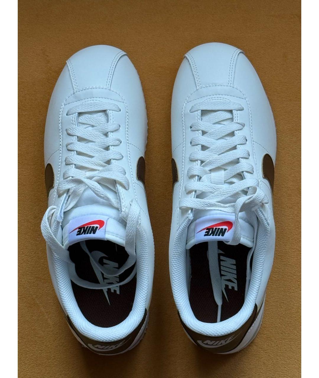 NIKE Белые кожаные кеды, фото 3