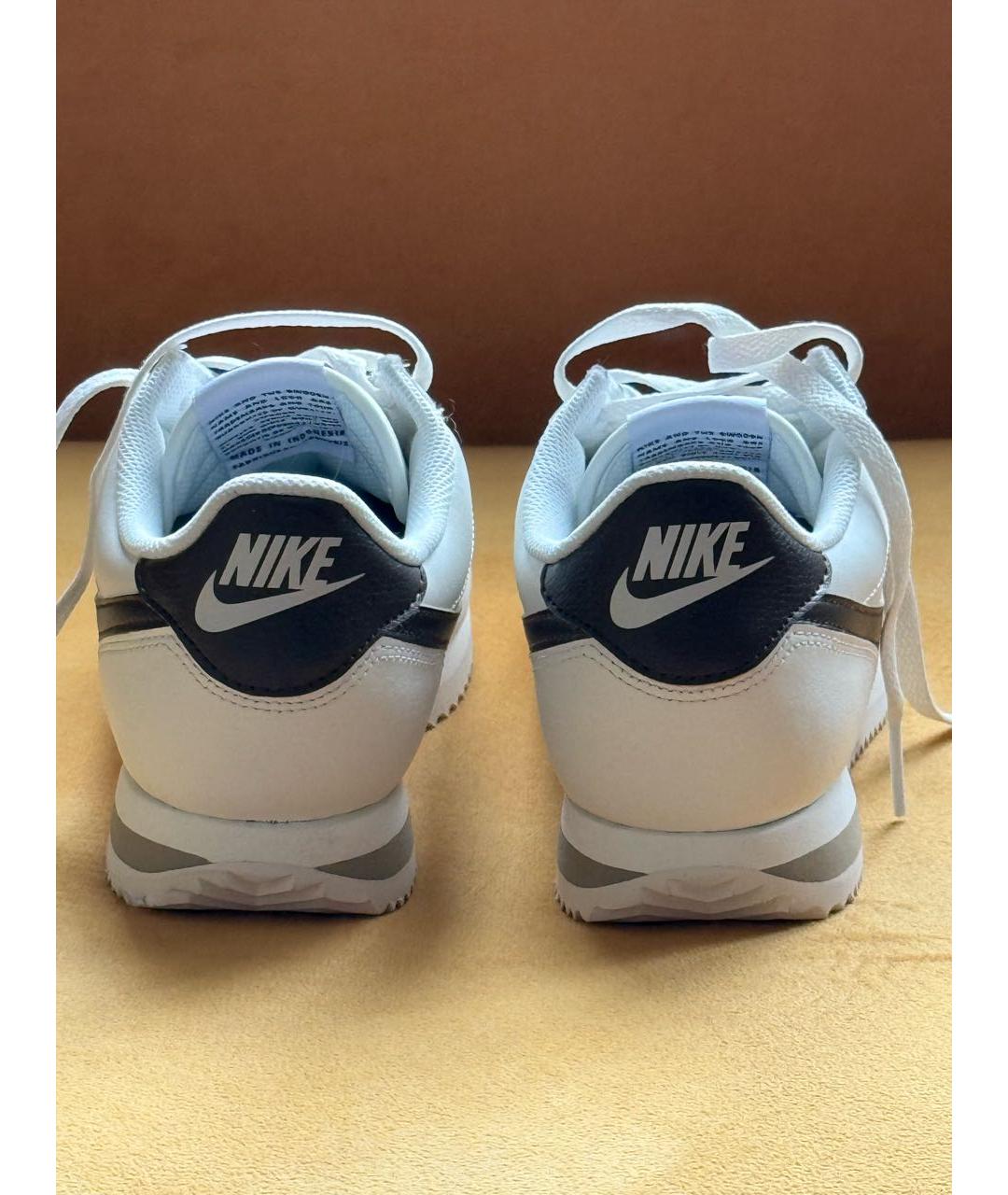 NIKE Белые кожаные кеды, фото 4