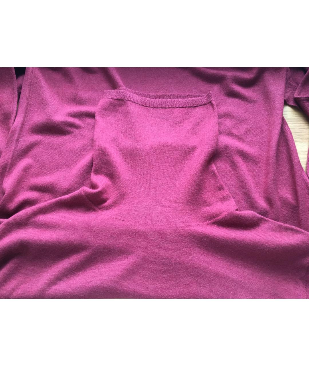 BURBERRY Бордовая шерстяная водолазка, фото 4