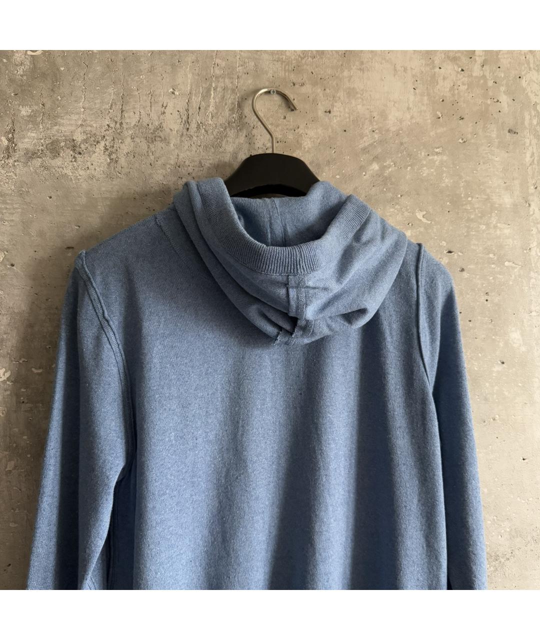 DOLCE&GABBANA Голубой полиамидовый кардиган, фото 3