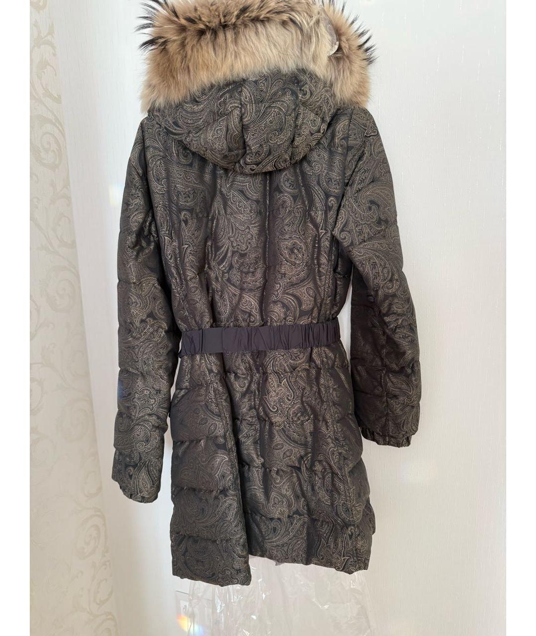 ETRO Коричневый пуховик, фото 2