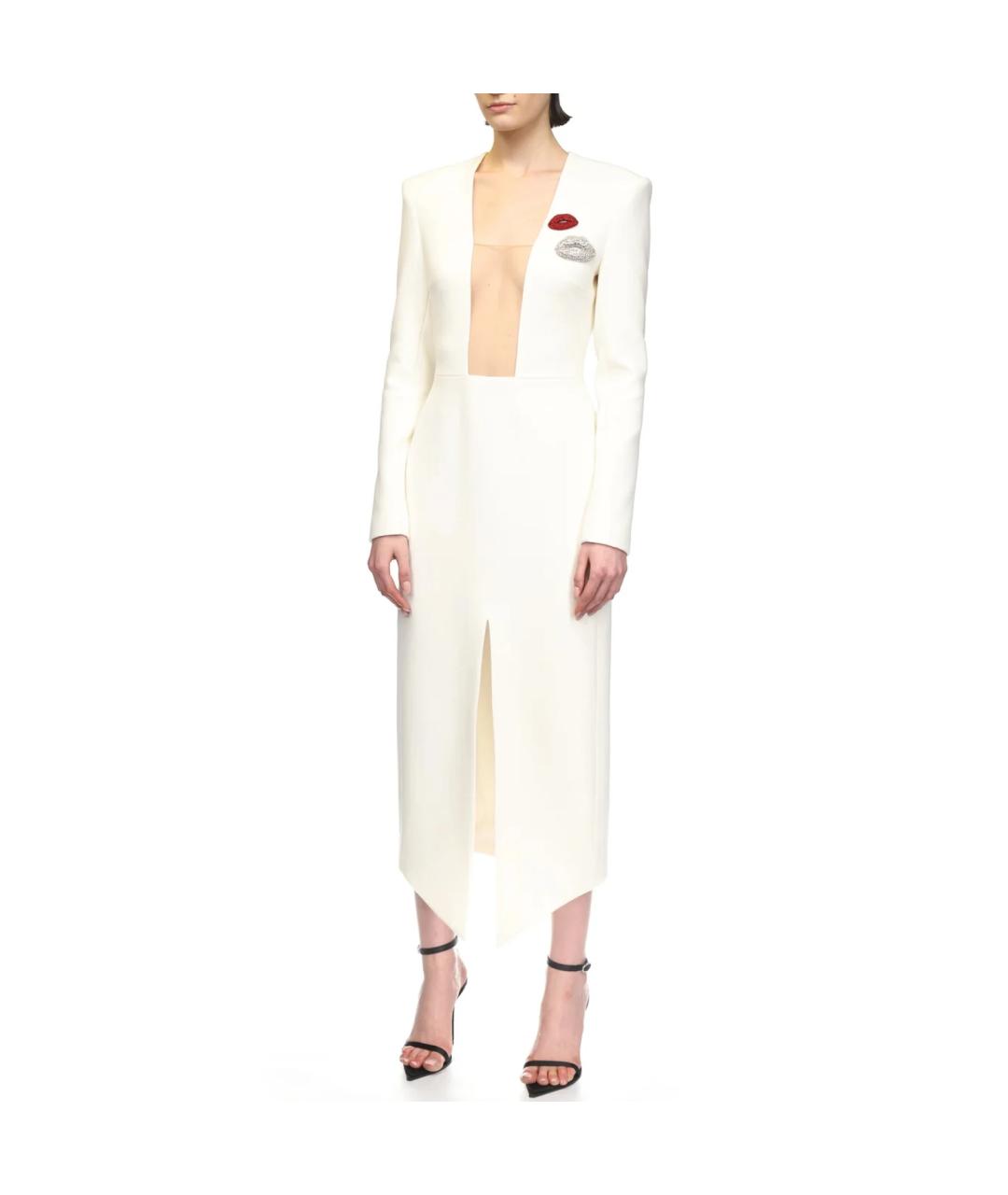 DAVID KOMA Белое вечернее платье, фото 2