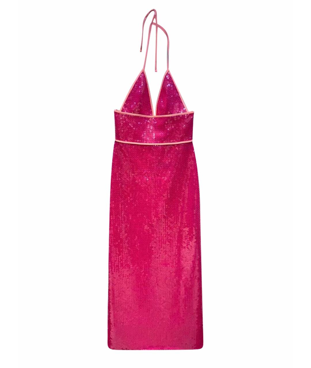 DAVID KOMA Розовое вечернее платье, фото 1