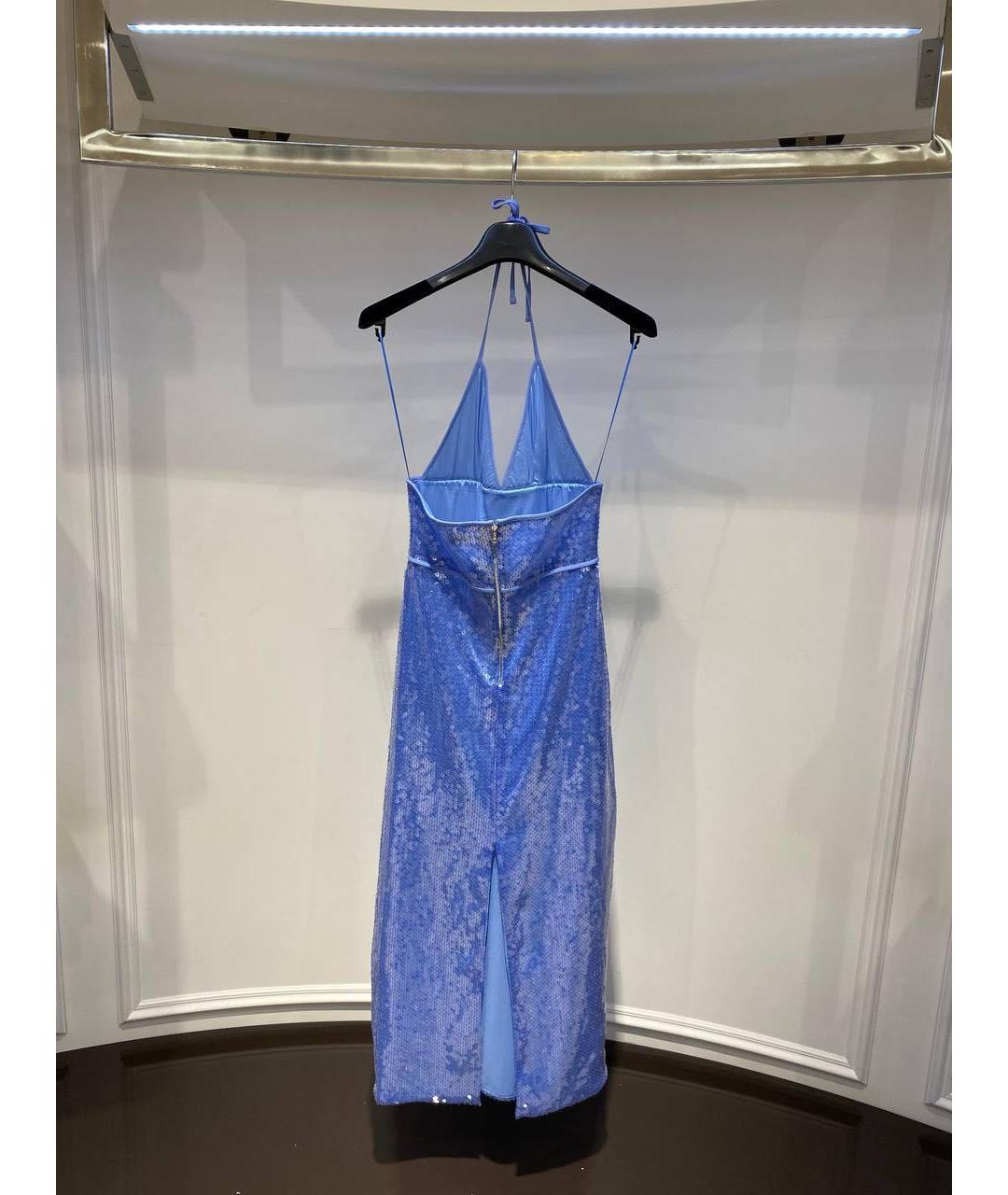 DAVID KOMA Голубое платье, фото 3