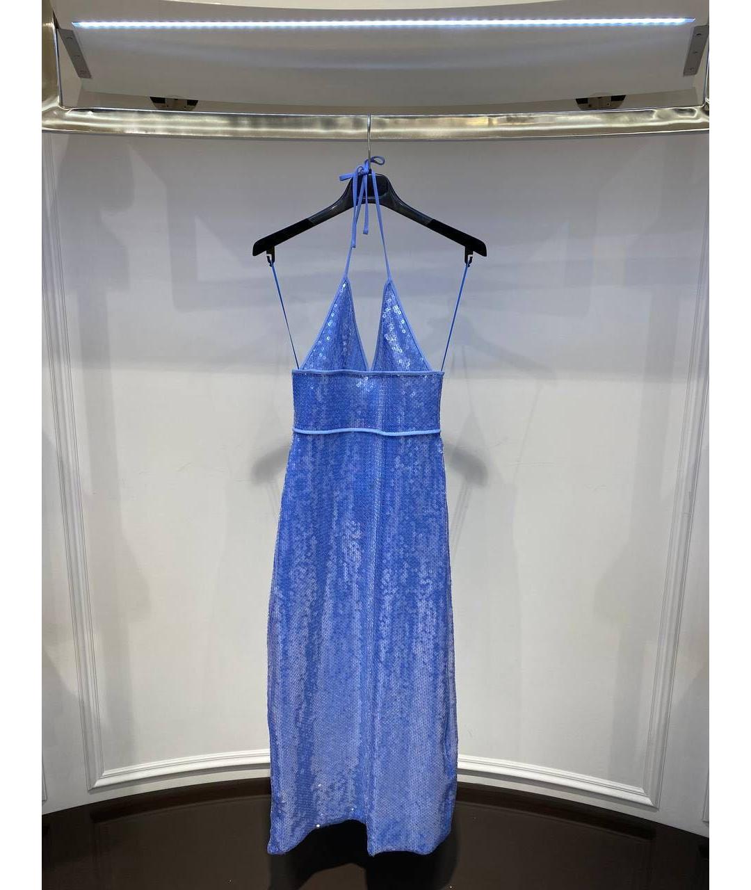 DAVID KOMA Голубое платье, фото 2