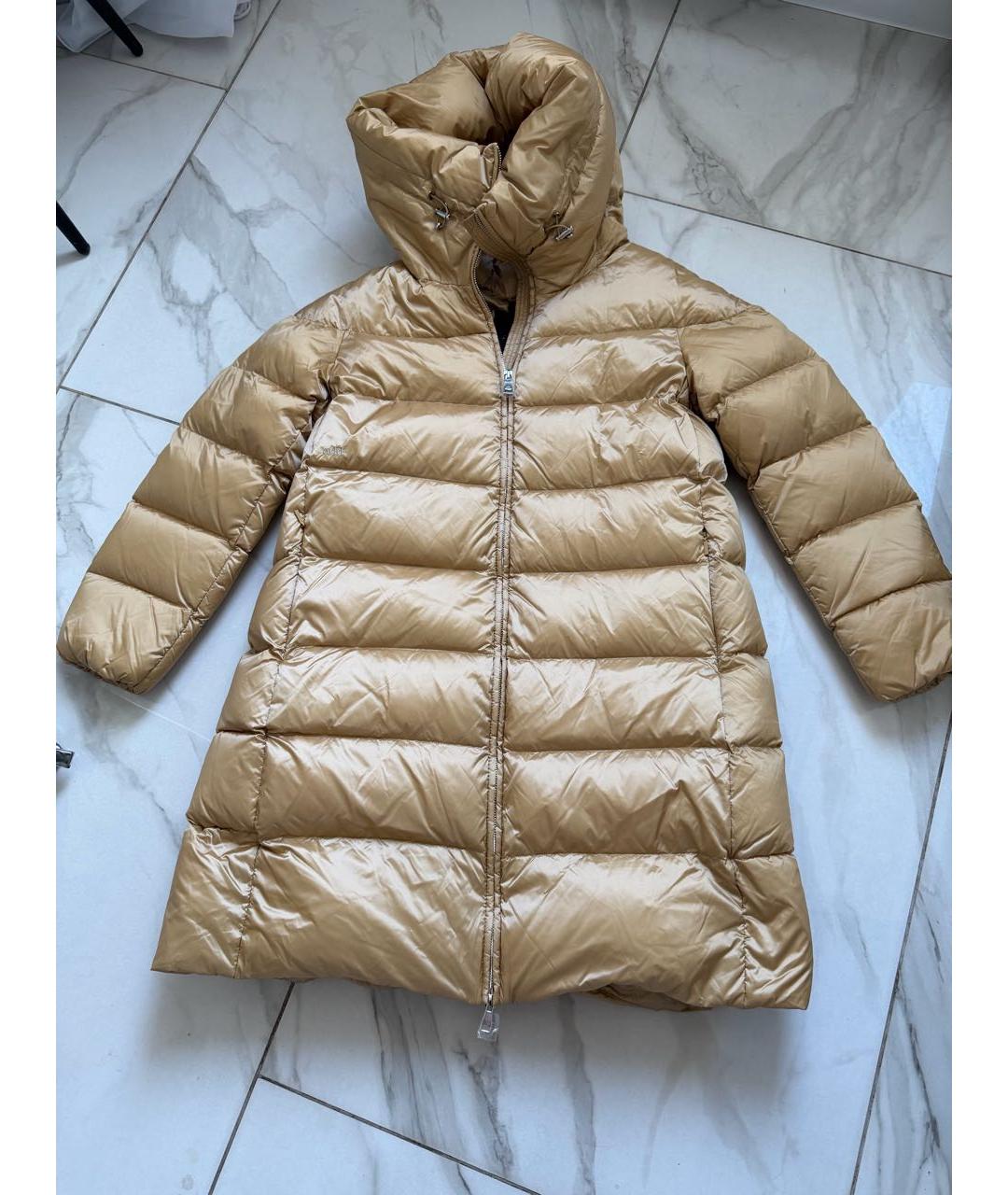 ADD Золотая полиэстеровая парка, фото 5