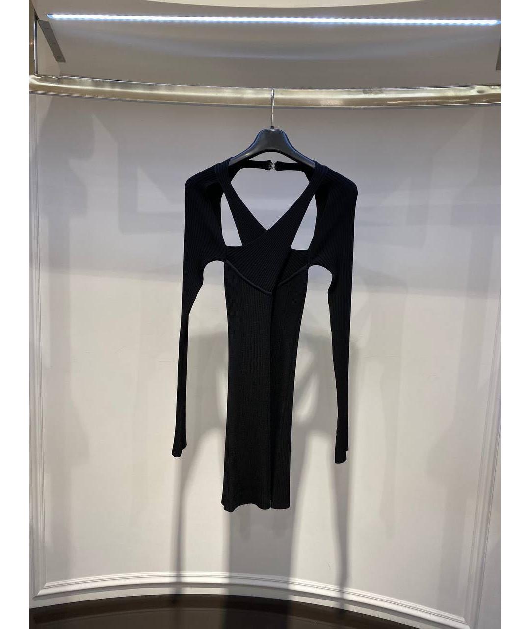 DAVID KOMA Черное платье, фото 3