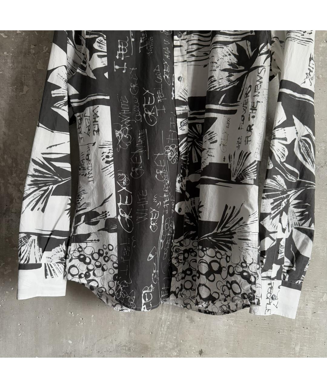 DOLCE&GABBANA Мульти хлопковая кэжуал рубашка, фото 6