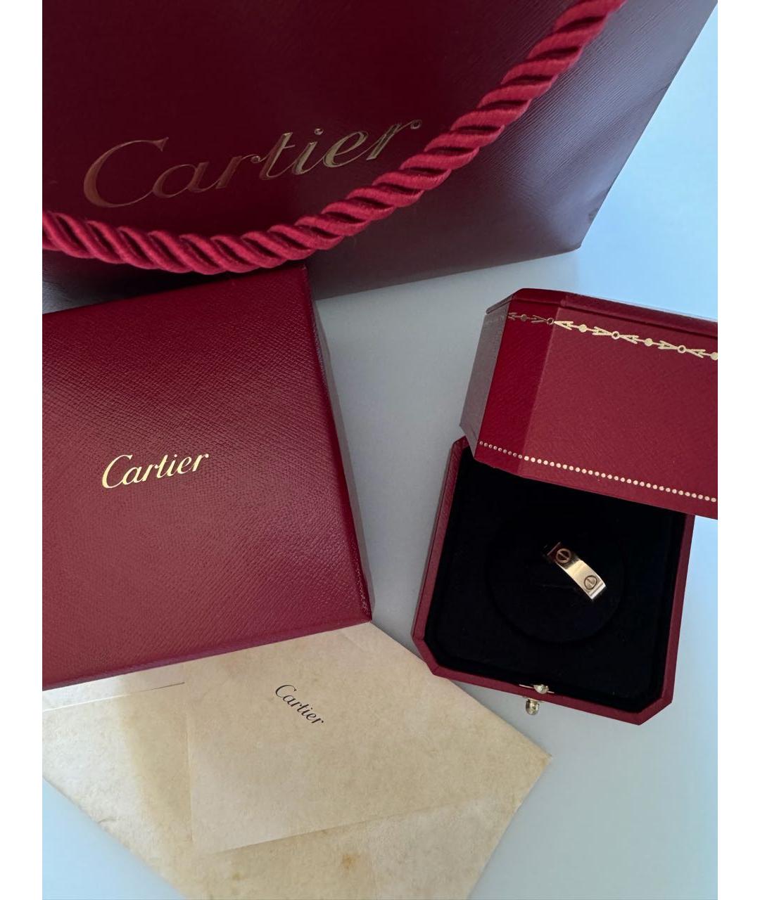 CARTIER Золотое кольцо из розового золота, фото 3