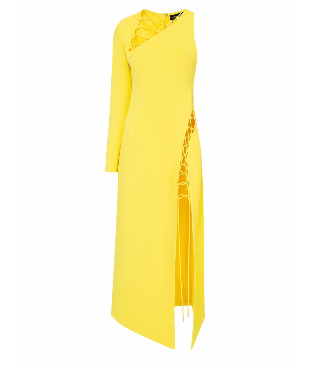 DAVID KOMA Желтое платье, фото 1