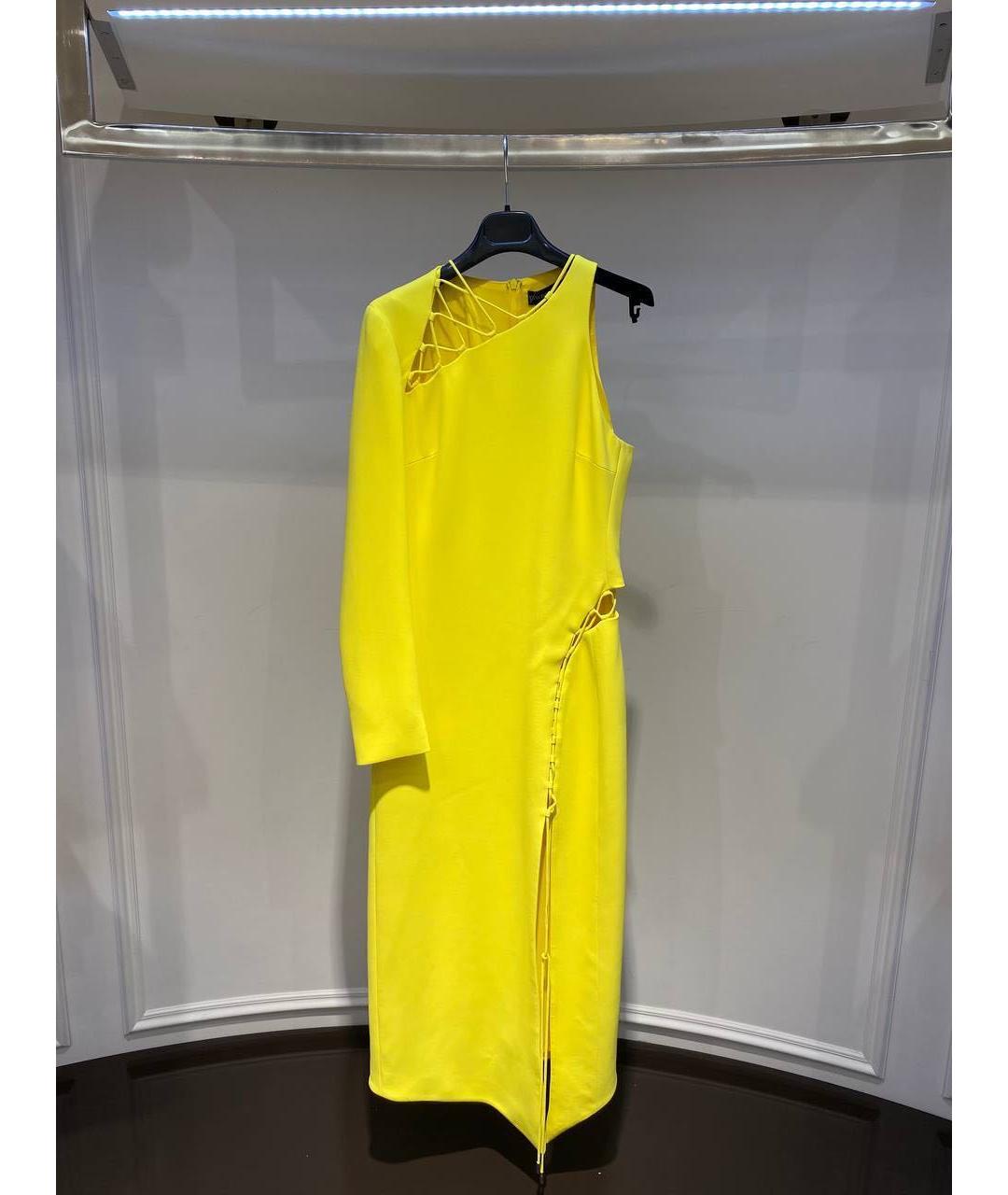 DAVID KOMA Желтое платье, фото 2