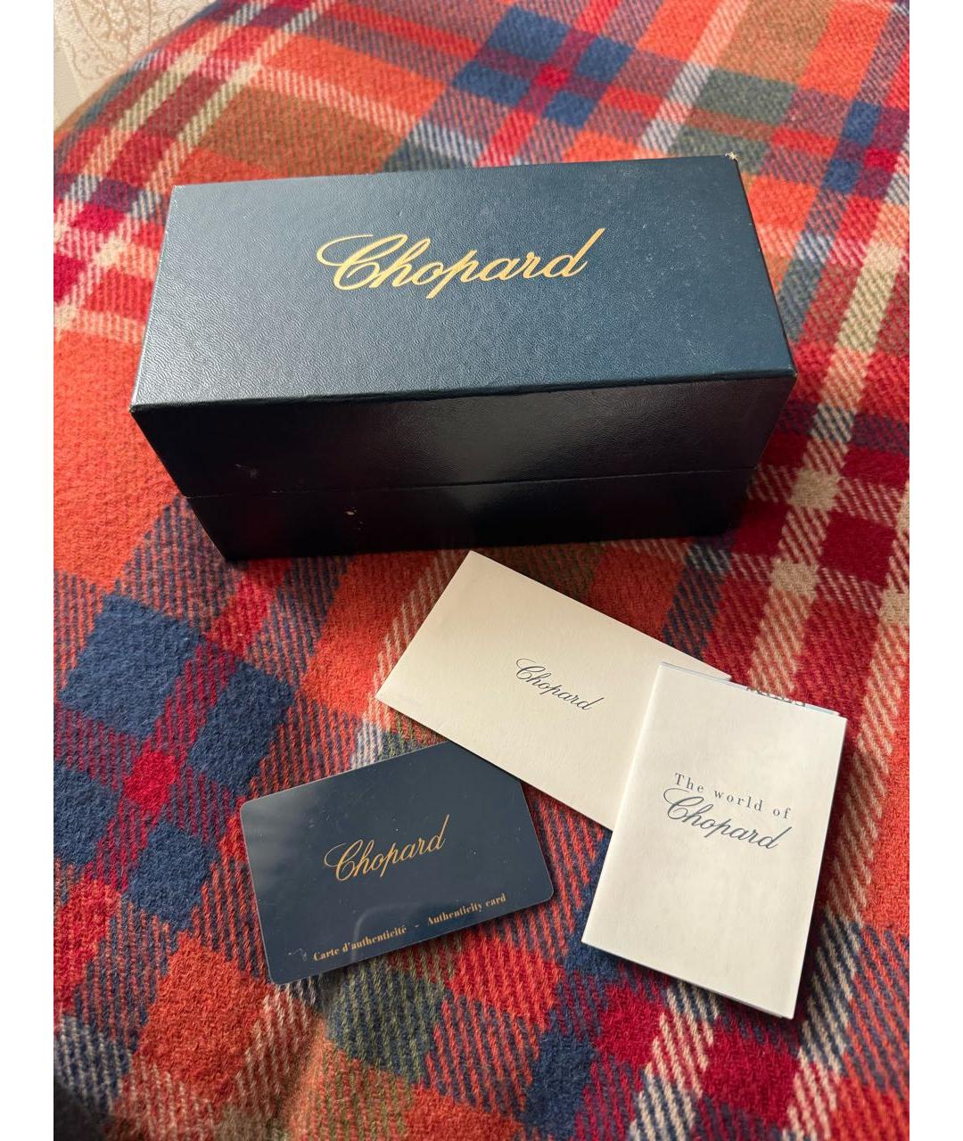 CHOPARD Черные пластиковые солнцезащитные очки, фото 4