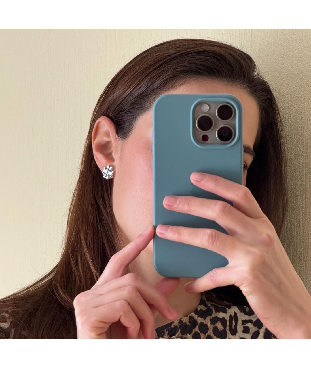 TORY BURCH Серебряные металлические серьги, фото 7