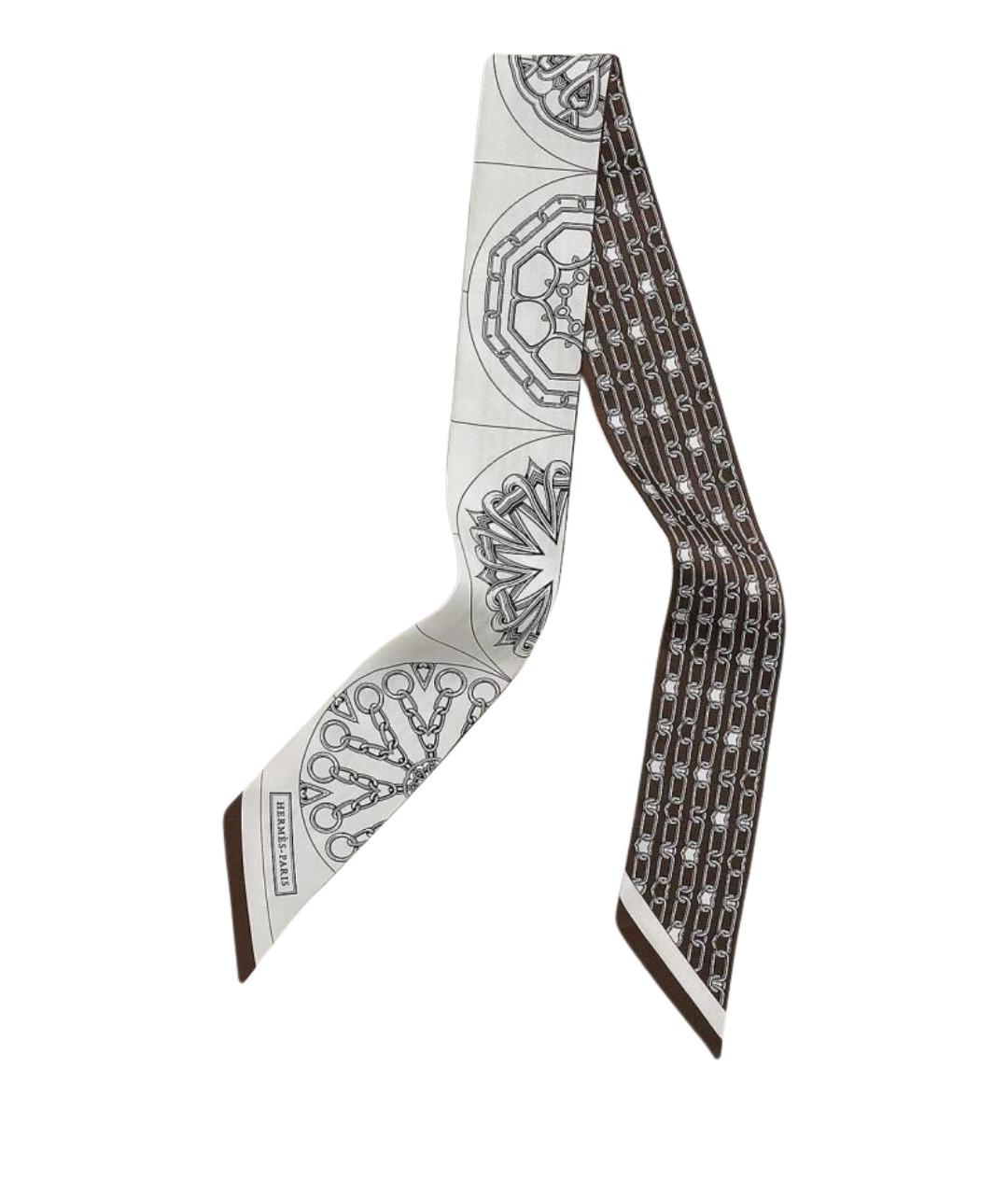 HERMES Мульти шелковый платок, фото 1