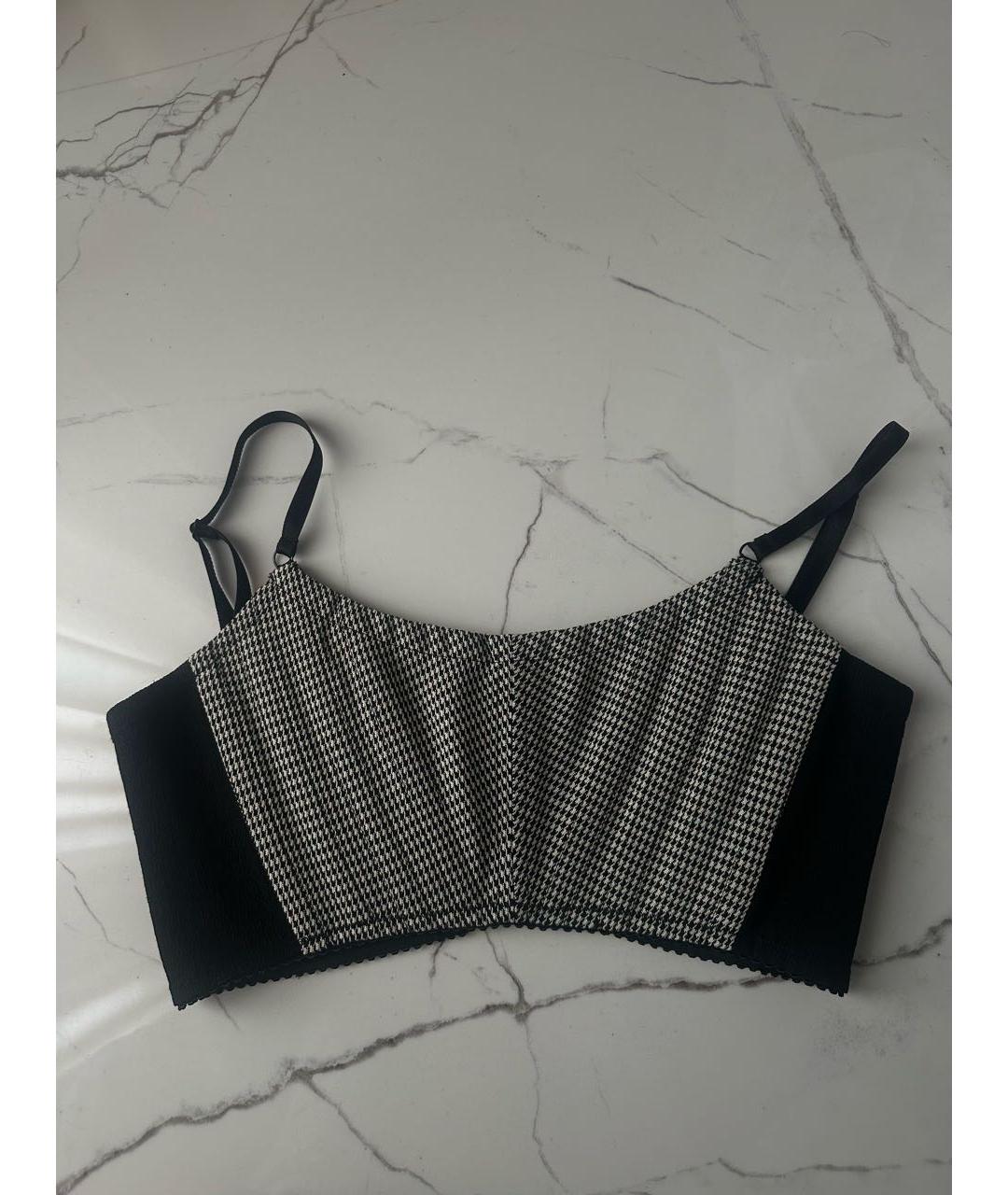 ALEXANDER WANG Черный шерстяной корсет, фото 7