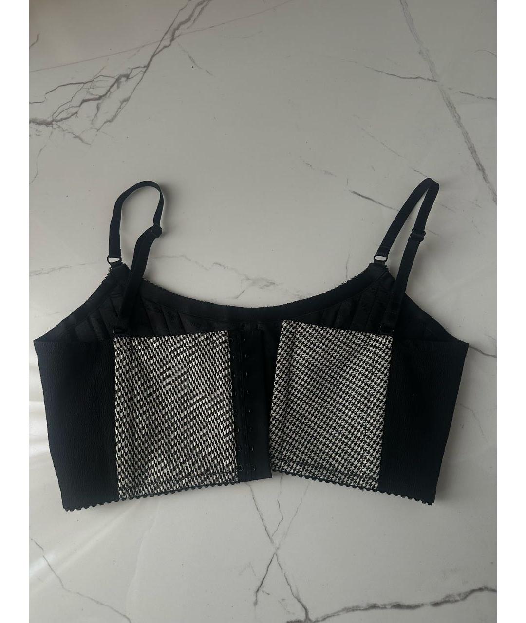 ALEXANDER WANG Черный шерстяной корсет, фото 4