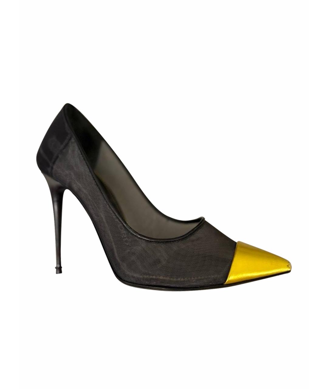 TOM FORD Черные кожаные туфли, фото 1