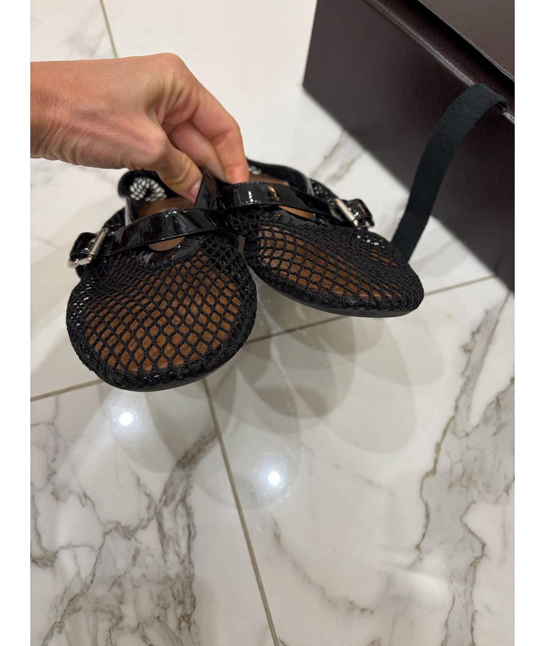 ALAIA Черные балетки, фото 4