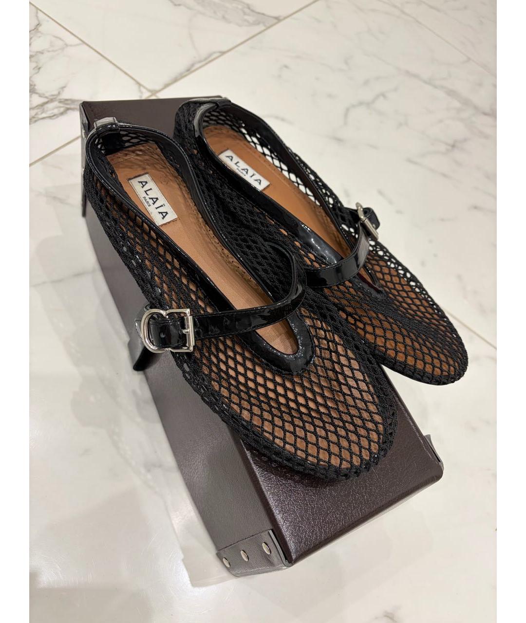 ALAIA Черные балетки, фото 2