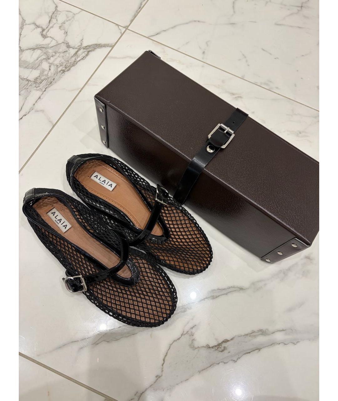 ALAIA Черные балетки, фото 3