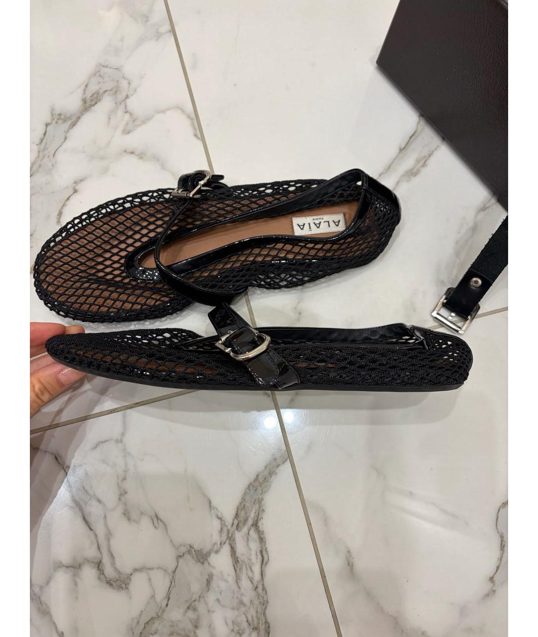 ALAIA Черные балетки, фото 6