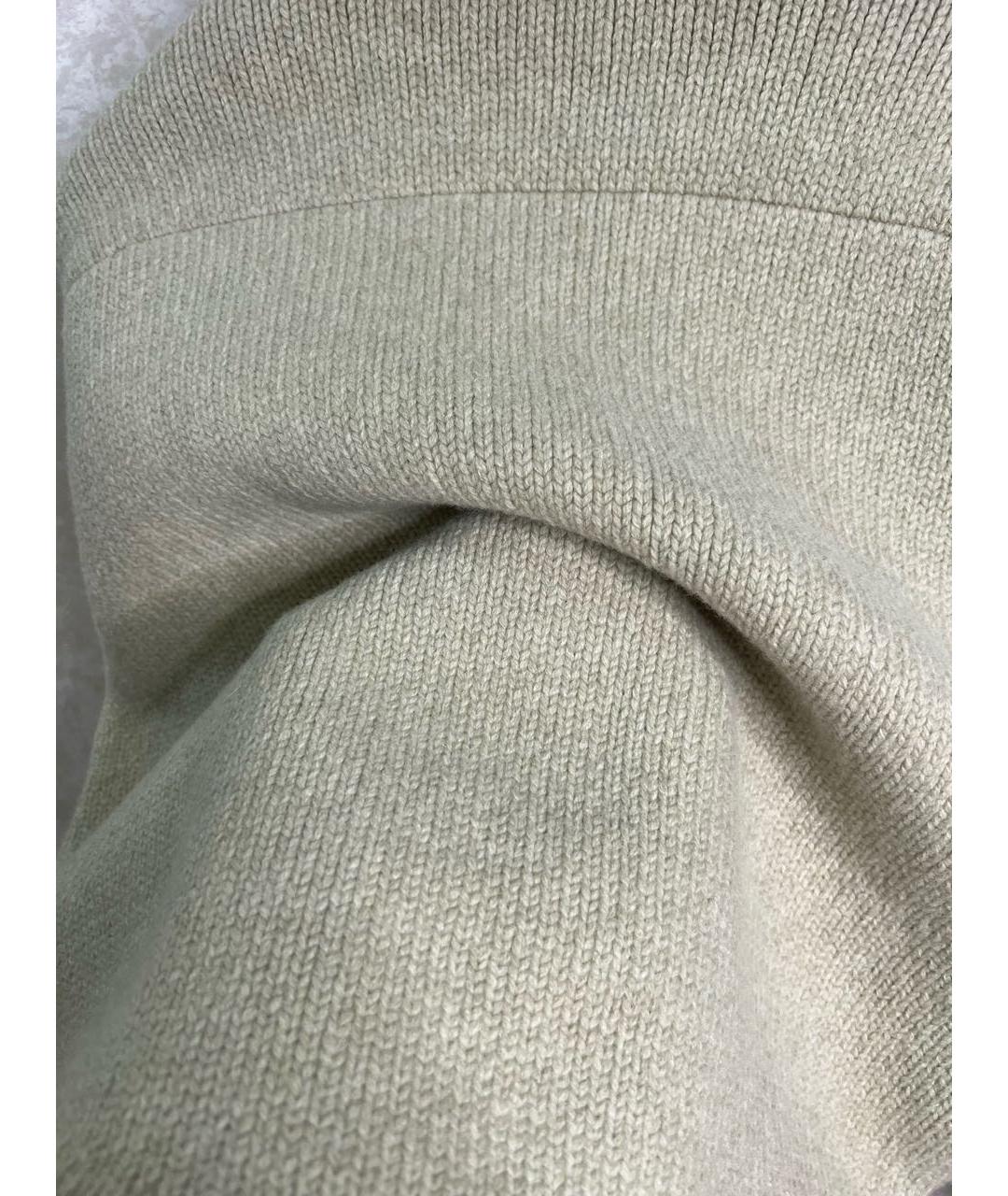 ALEXANDER WANG Бежевый шерстяной джемпер / свитер, фото 4