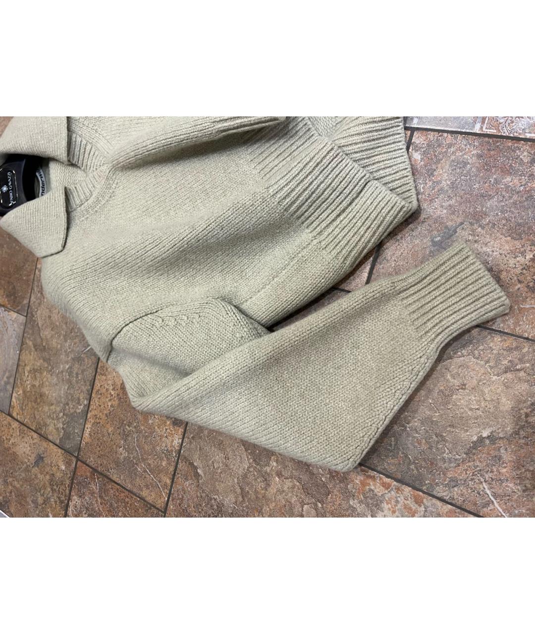 ALEXANDER WANG Бежевый шерстяной джемпер / свитер, фото 8