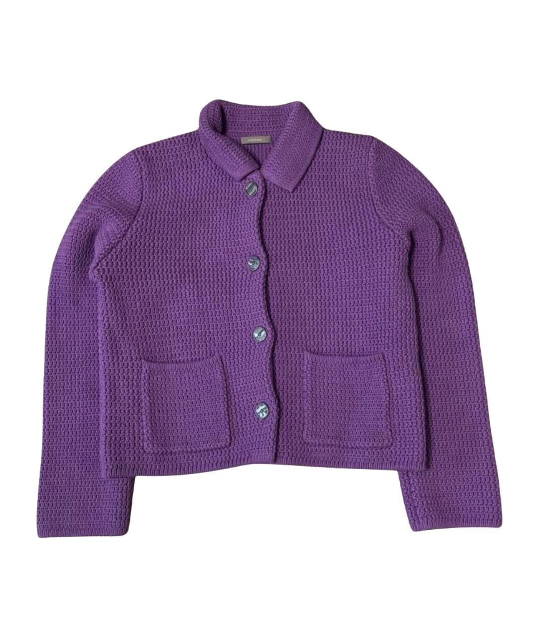 12 STOREEZ Фиолетовый хлопковый жакет/пиджак, фото 1