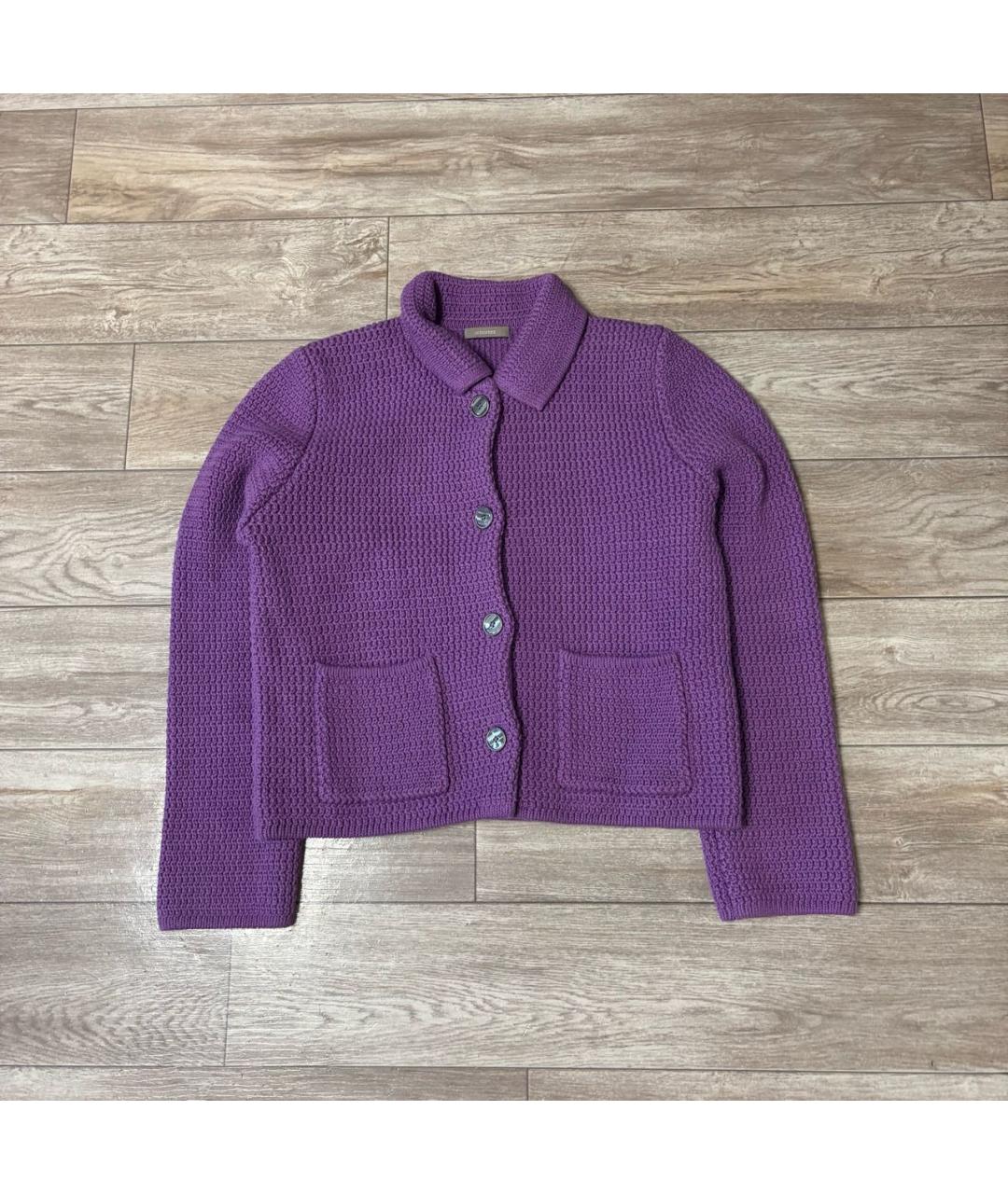 12 STOREEZ Фиолетовый хлопковый жакет/пиджак, фото 6