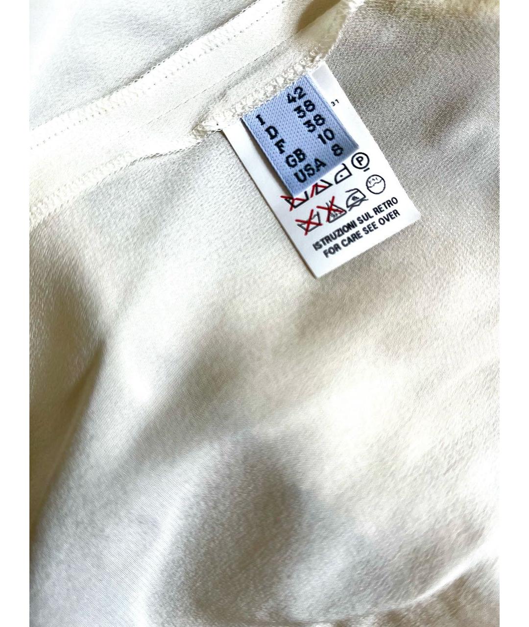 JEAN PAUL GAULTIER Белая хлопковая блузы, фото 6