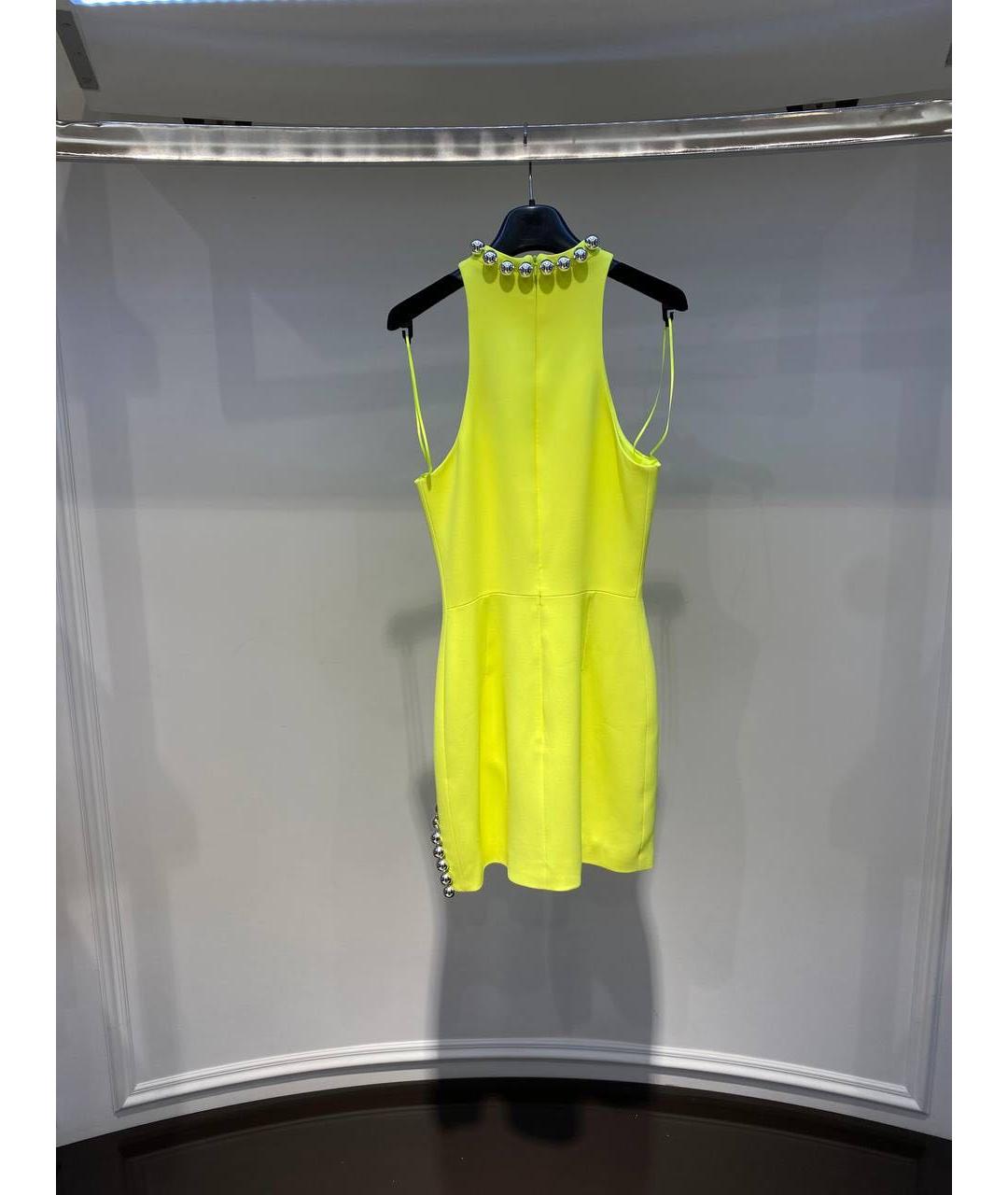DAVID KOMA Желтое вечернее платье, фото 3
