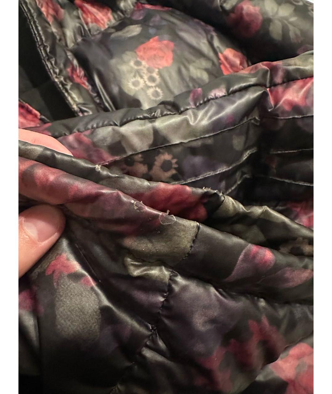 STONE ISLAND Черная полиуретановая парка, фото 4