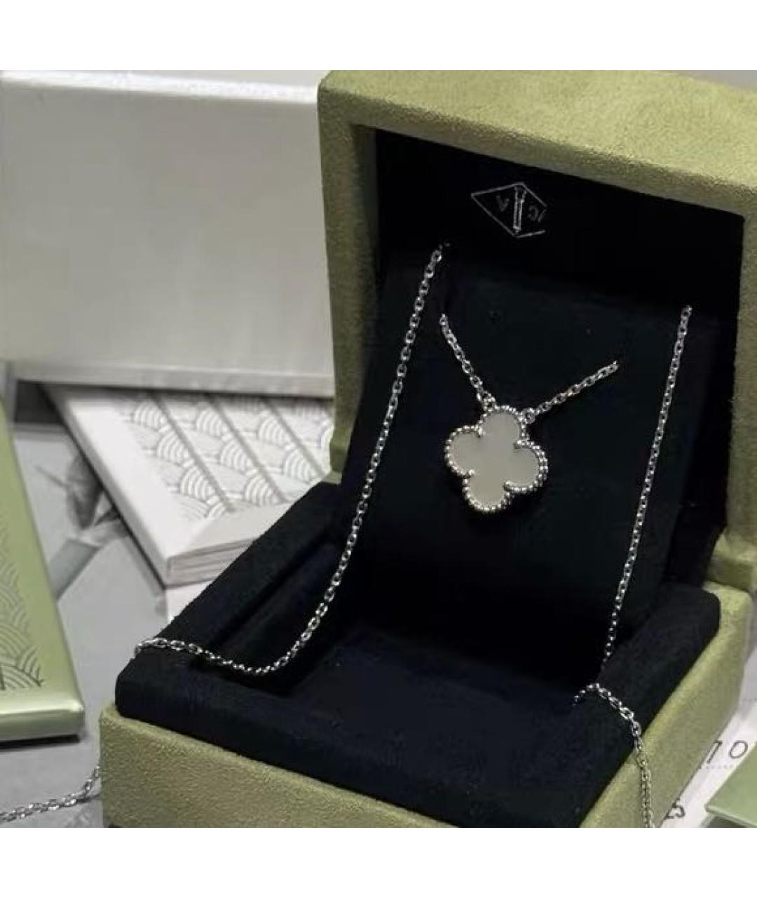 VAN CLEEF & ARPELS Белое колье из белого золота, фото 3