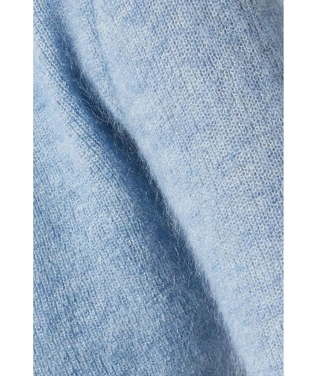 JACQUEMUS Голубой шерстяной кардиган, фото 4