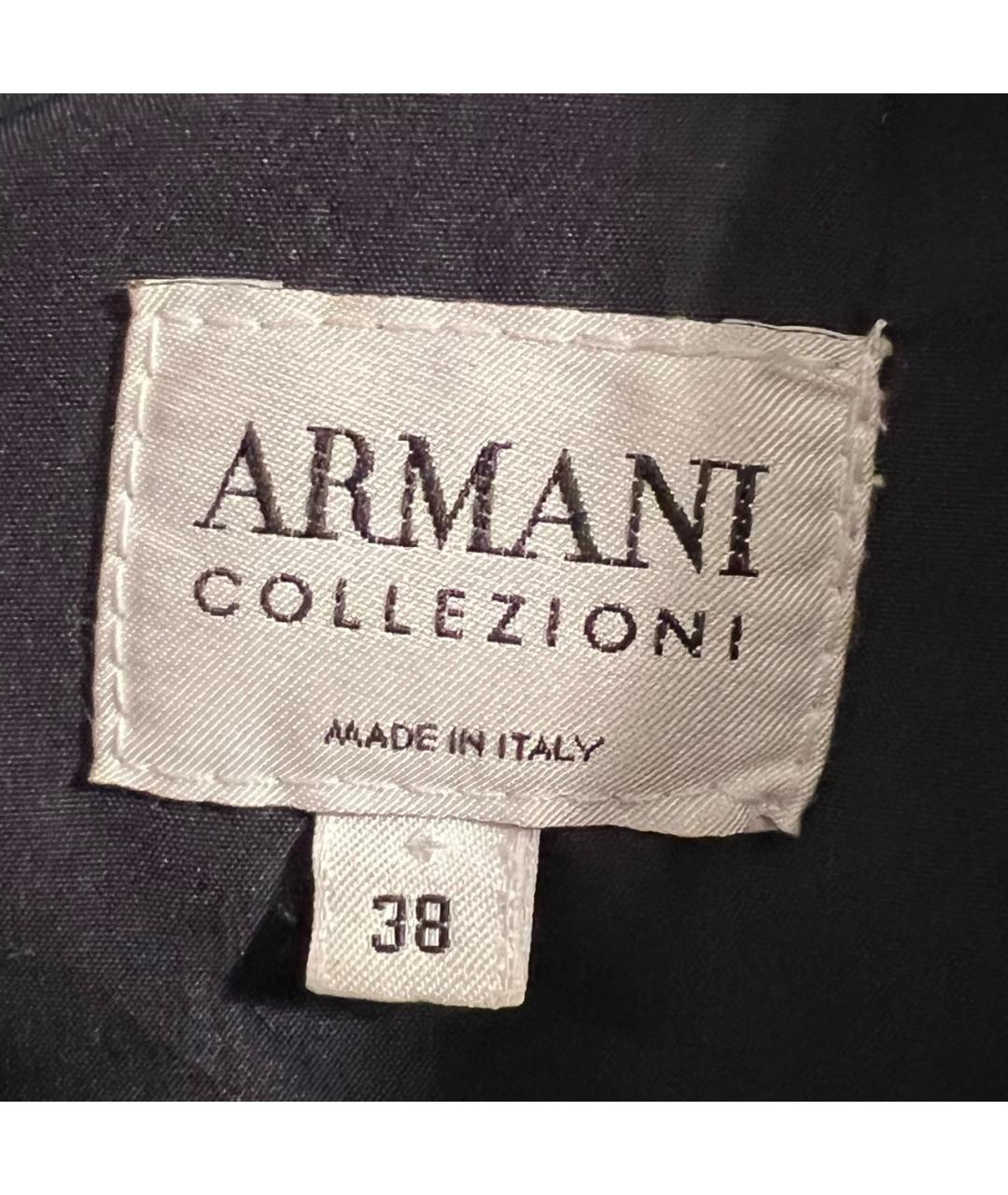 ARMANI COLLEZIONI Серый хлопковый жакет/пиджак, фото 3