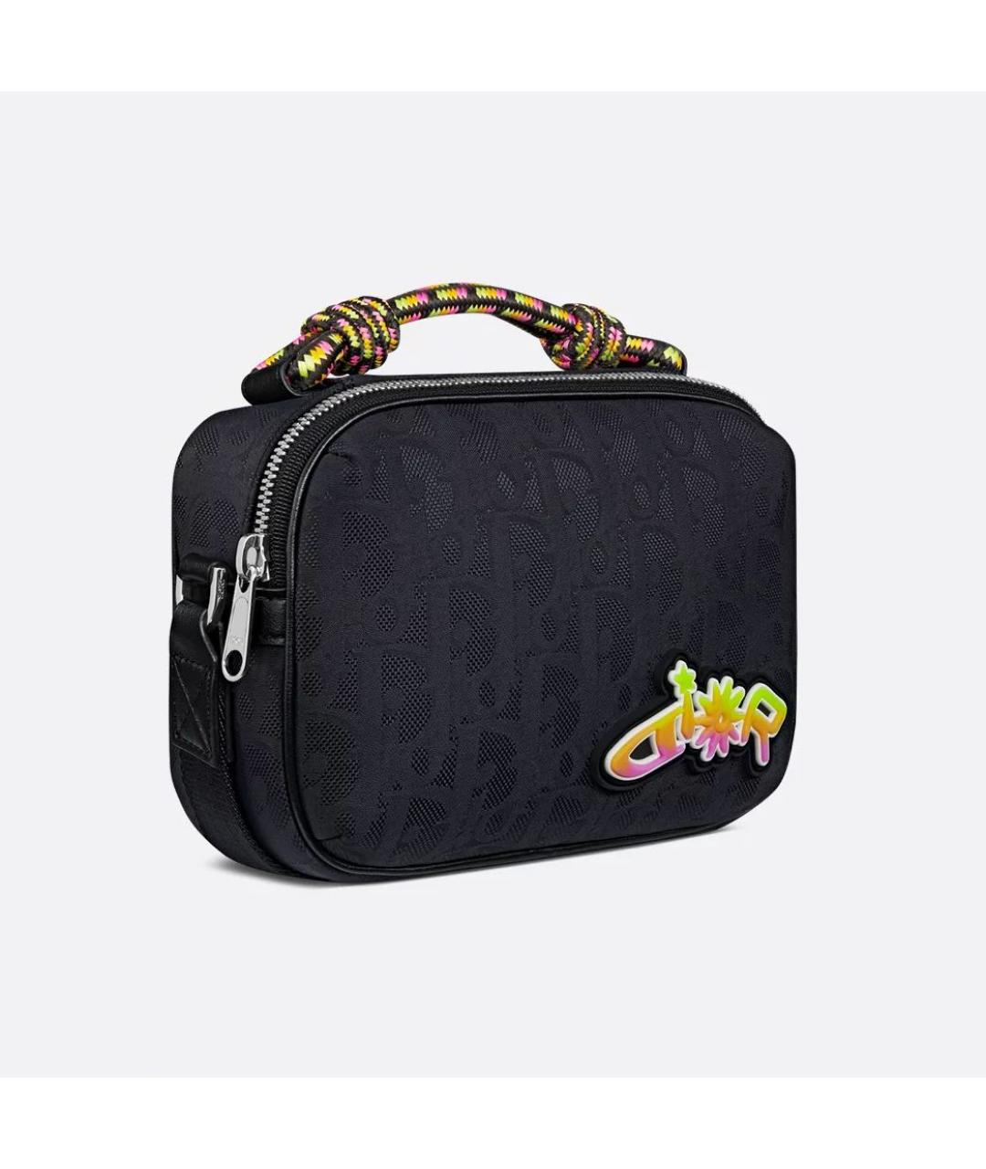 CHRISTIAN DIOR Черная сумка на плечо, фото 3