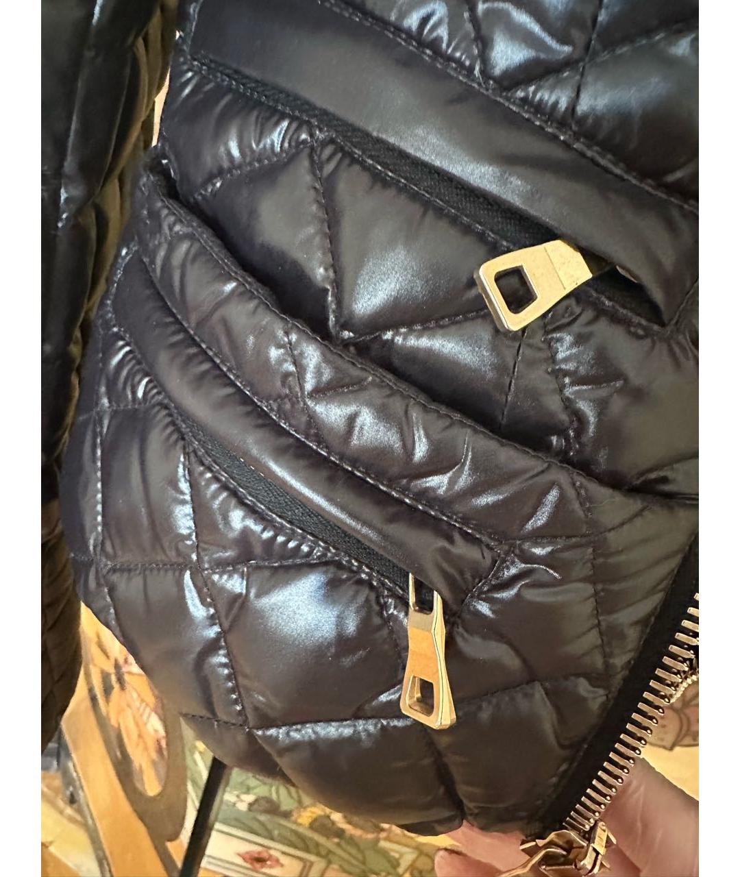 BALMAIN Черная полиамидовая куртка, фото 6