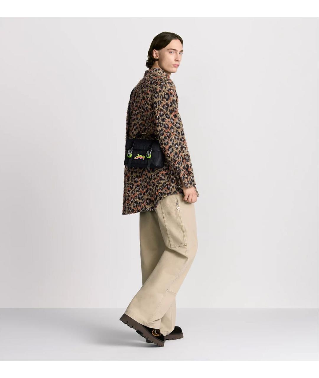 CHRISTIAN DIOR Черная сумка на плечо, фото 4