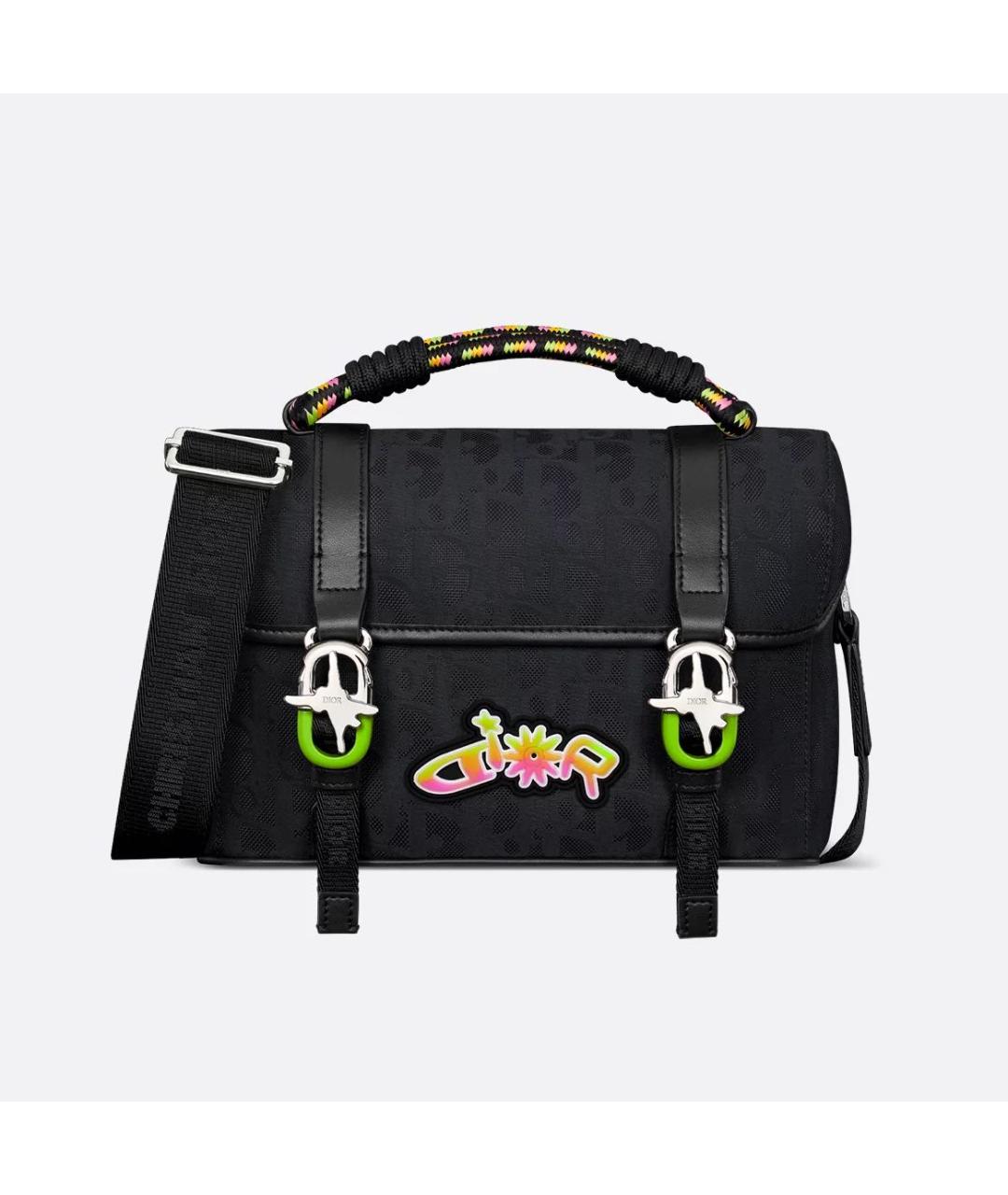 CHRISTIAN DIOR Черная сумка на плечо, фото 9