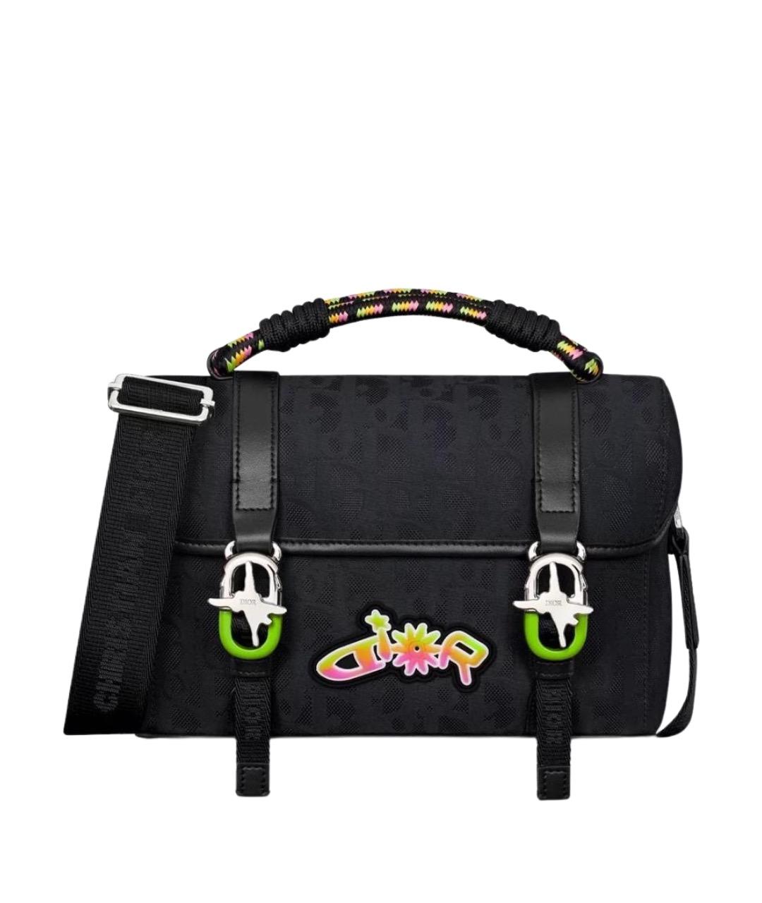 CHRISTIAN DIOR Черная сумка на плечо, фото 1