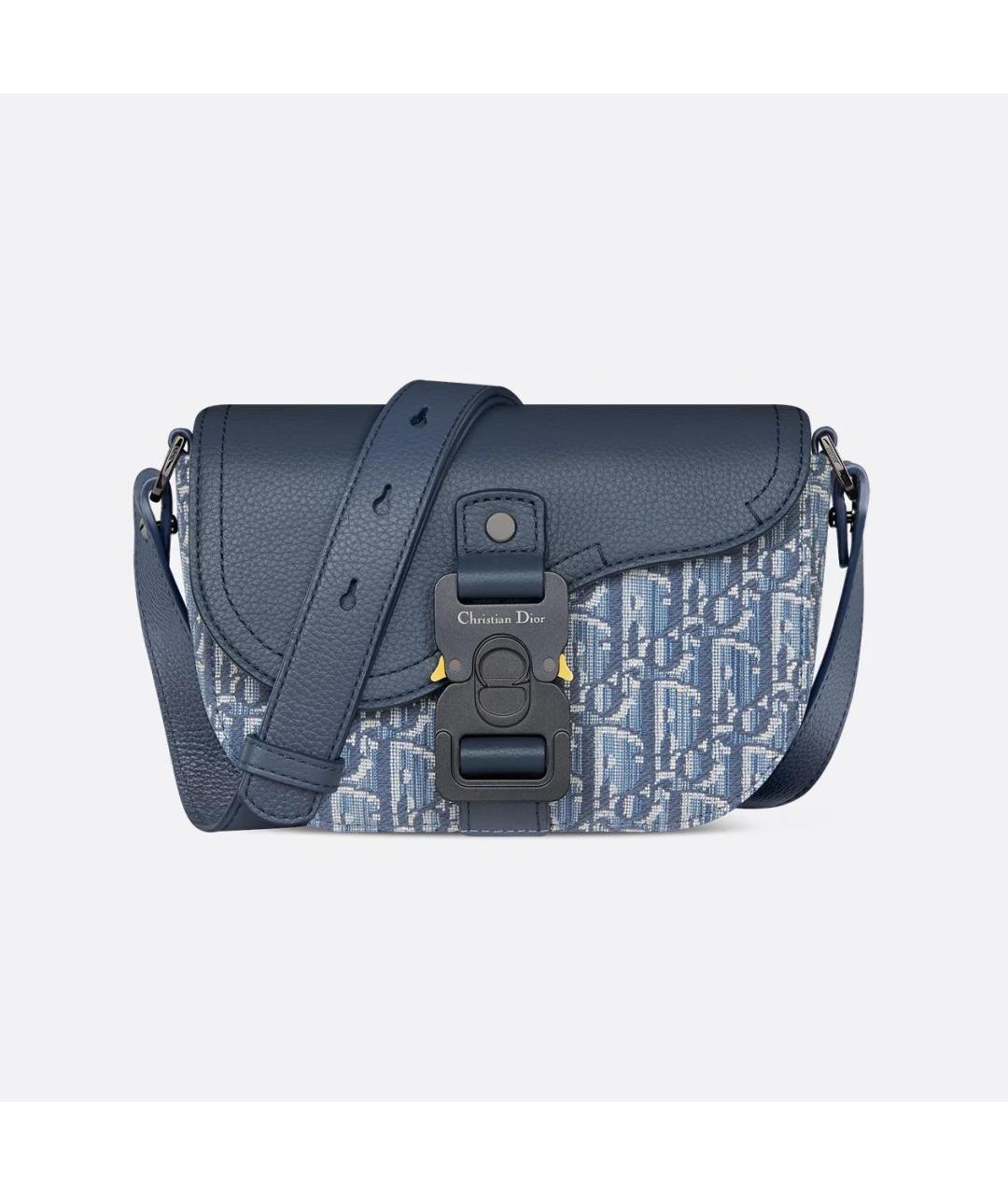 CHRISTIAN DIOR Синяя сумка на плечо, фото 6